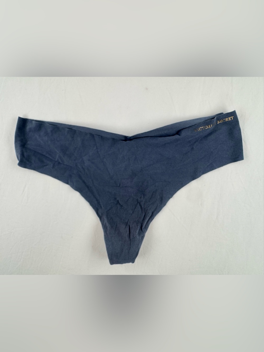 Victoria's Secret Navy Blue Seamless Thong Panty